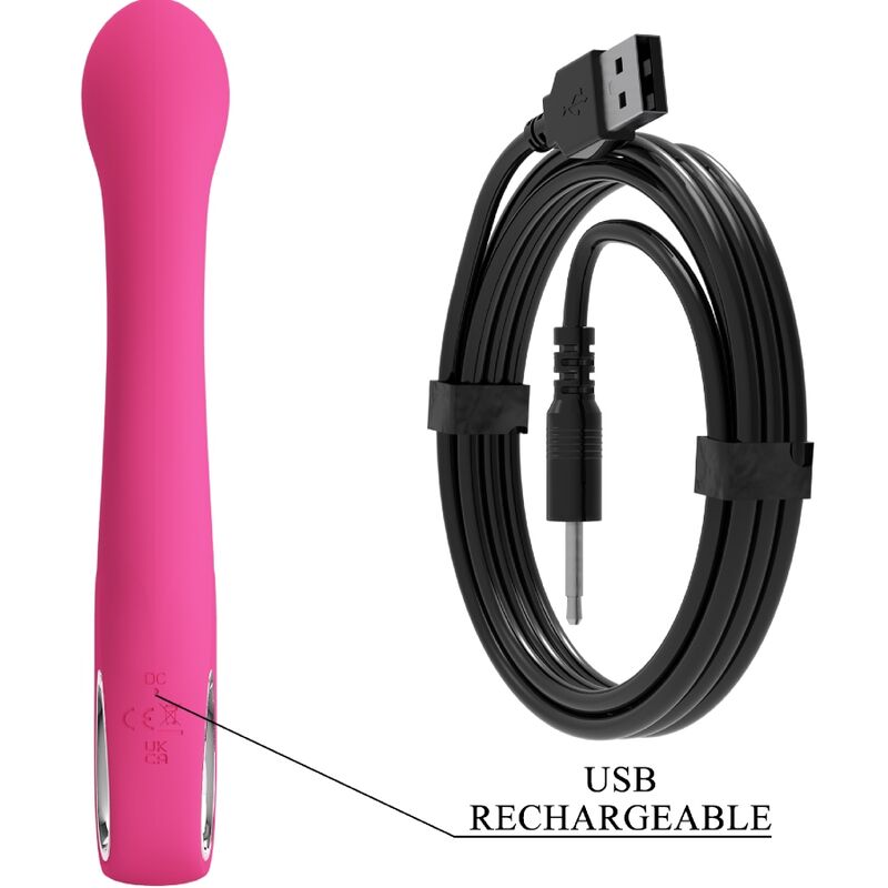 Vibratore Fritz rabbit 12 vibrazioni rosa di Pretty Love, immagine 7