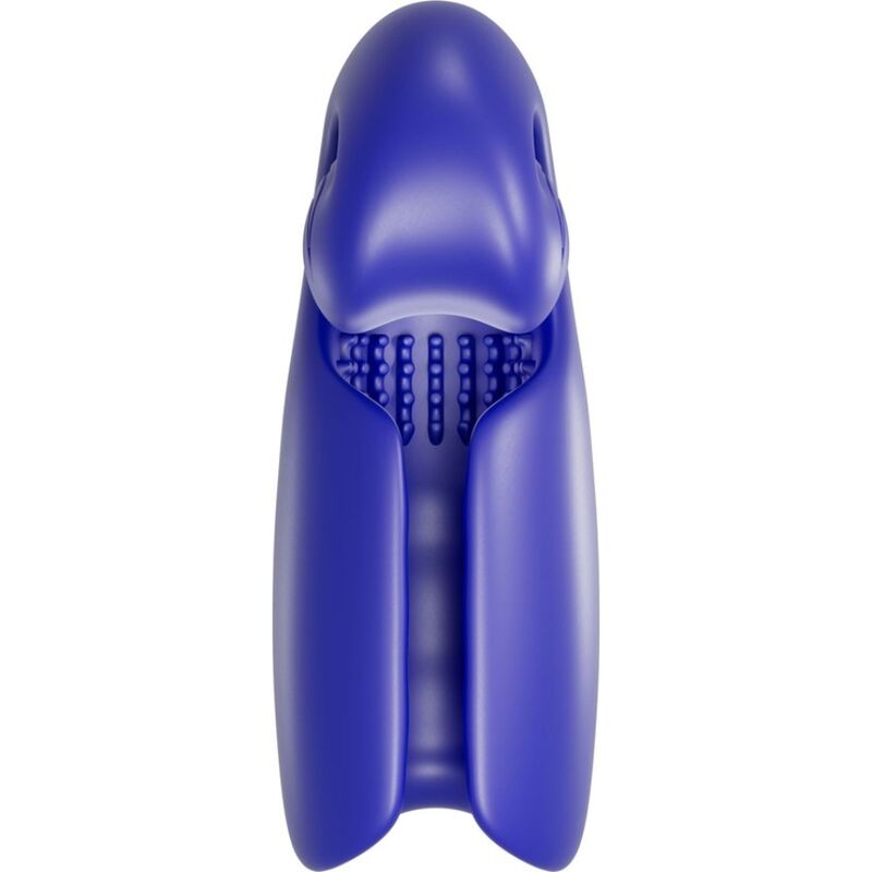 Evo per lui masturbatore maschile slide Nroll blu scuro di Snail Vibe, immagine 3