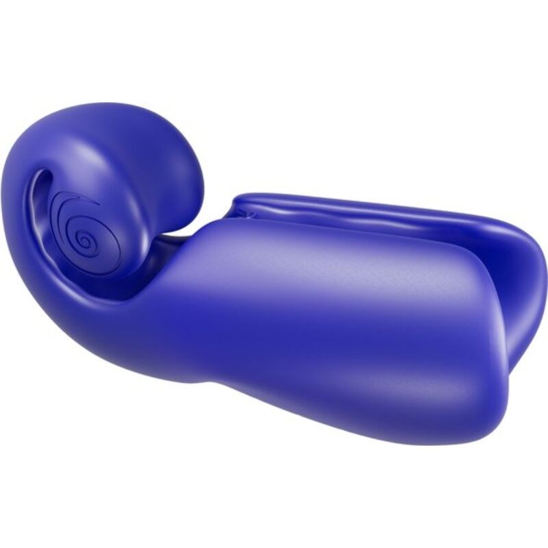 Evo per lui masturbatore maschile slide Nroll blu scuro di Snail Vibe