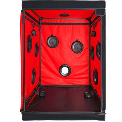 Arredo bondage kink club Scandale nero e rosso di Secret Dome, immagine 11
