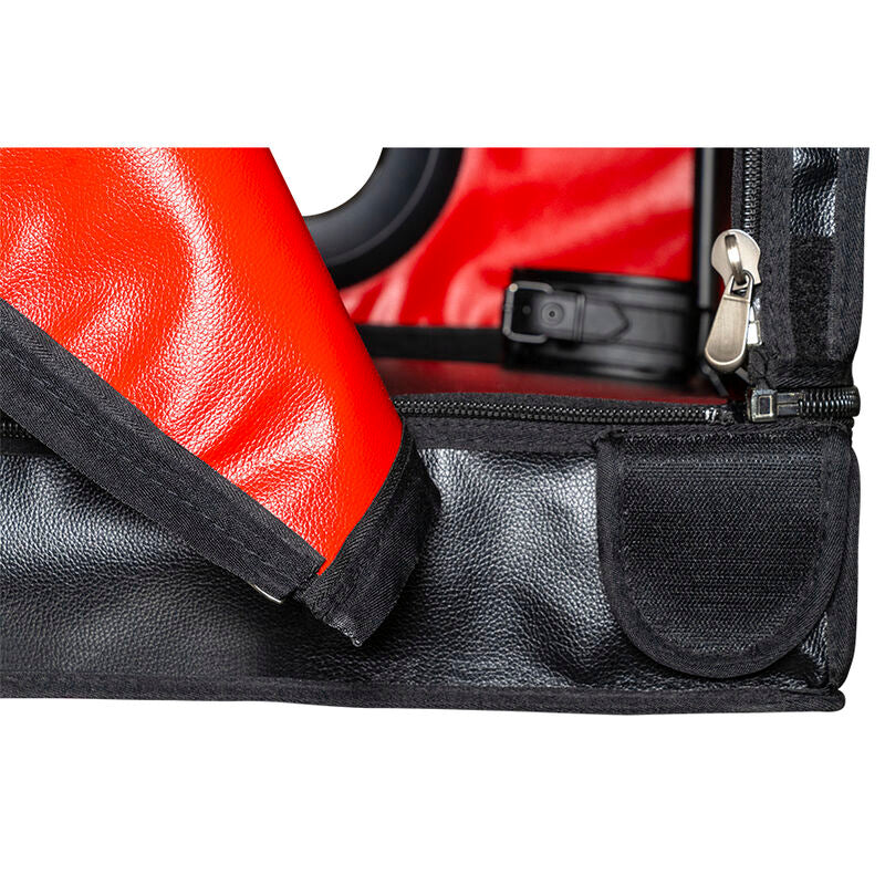 Kink club la Niche Cabin nero e rosso di Secret Dome, immagine 8