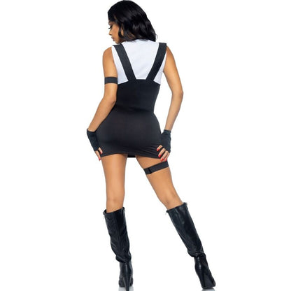 Costume sexy Swat ufficiale nero M/L di Leg Avenue, immagine 4