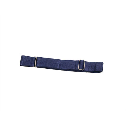 SUBBLIME - 955427 ABITO CON SPALLINE IN PELLE BLU L/XL