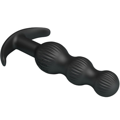 PRETTY LOVE - SIDNEY VIBRATORE ANALE 10 VIBRAZIONI NERO