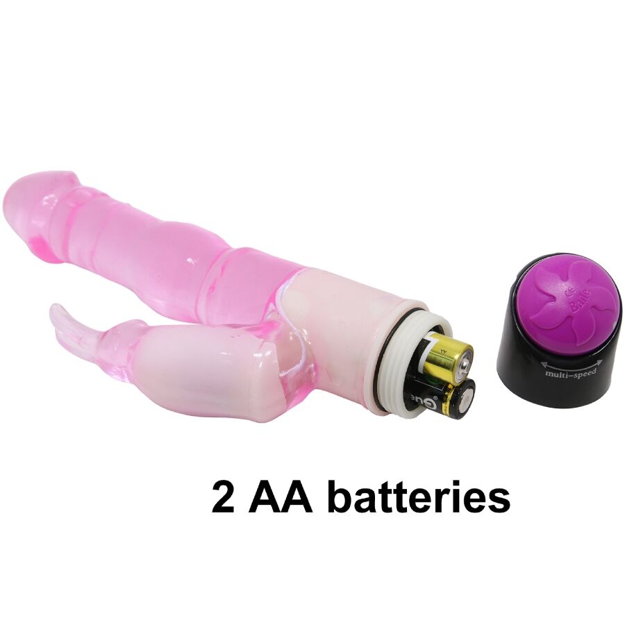 Onde di piacere vibratore fantasy con coniglio 23 cm di Baile, immagine 5