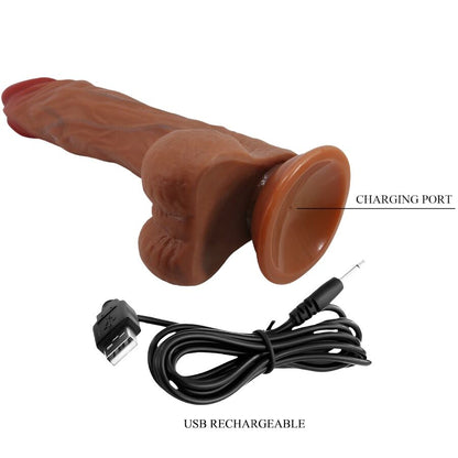 Dildo realistico Calisto 24 cm carne di Baile, immagine 7