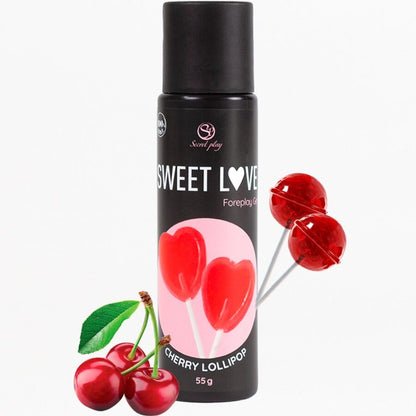 Gel lecca lecca alla ciliegia dolce amore 60 ml di Secretplay