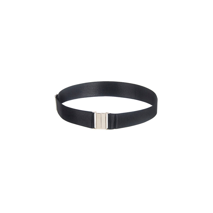 Accessorio sexy fibbie regolabili nere di Subblime, immagine 3