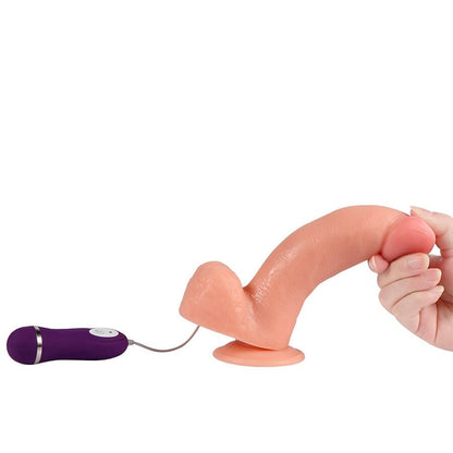 Dildo Adam vibratore con telecomando 21 cm di Shequ, immagine 5