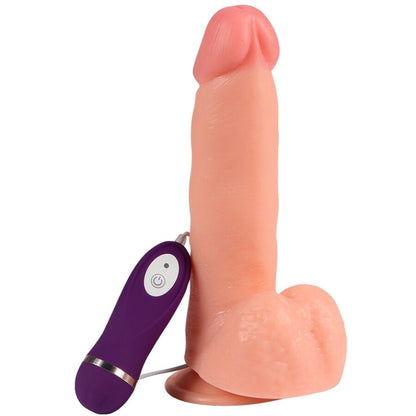 Dildo Adam vibratore con telecomando 21 cm di Shequ, immagine 3
