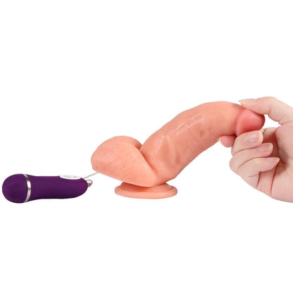 Dildo vibratore Soldato con telecomando 16 cm di Shequ, immagine 5