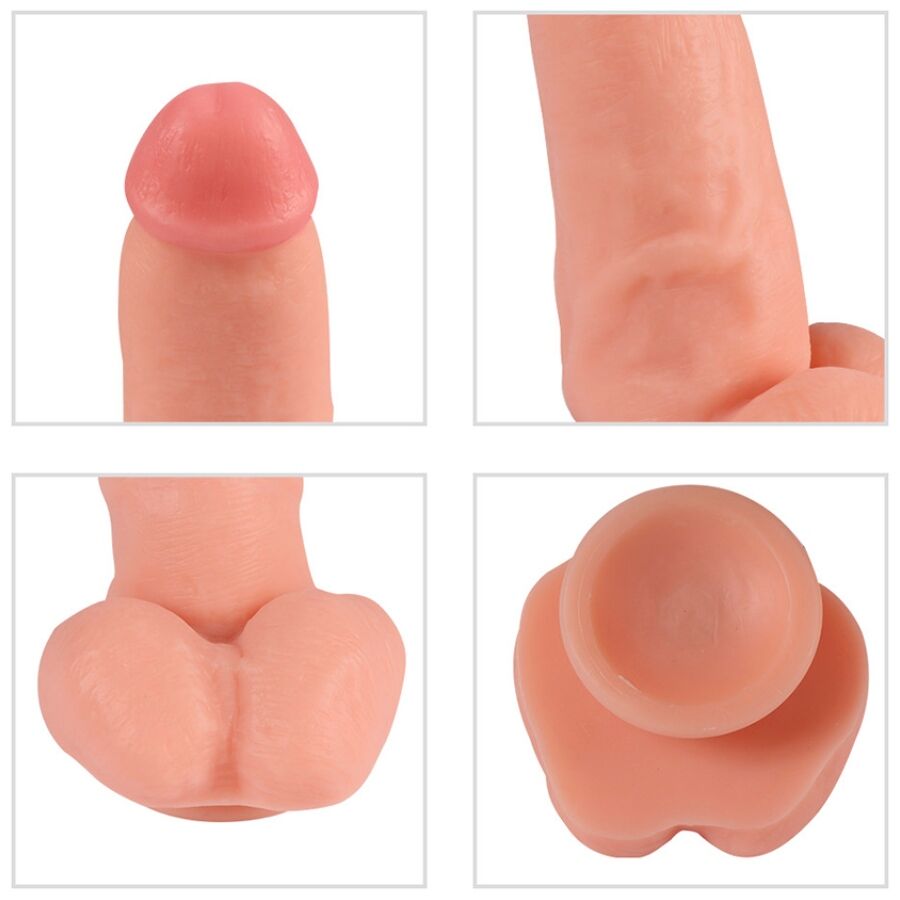 Dildo vibratore Aquila rossa con telecomando 17 cm di Shequ, immagine 6