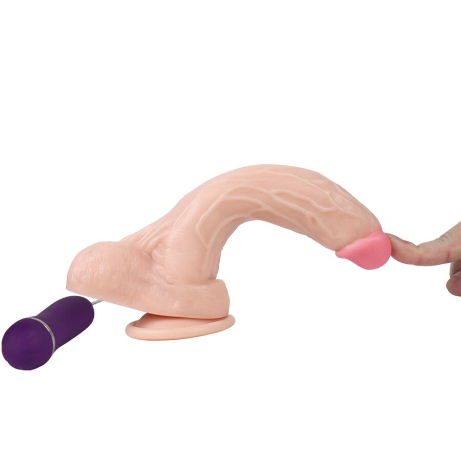 Dildo vibratore Holy dragon con telecomando 20,5 cm di Shequ, immagine 5