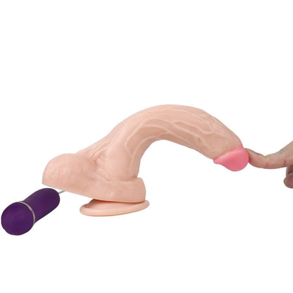 Dildo vibratore Holy dragon con telecomando 20,5 cm di Shequ, immagine 5