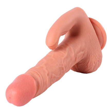 Dildo Hayden e stimolatore clitoride con vibrazione e telecomando 16 cm di Shequ, immagine 6