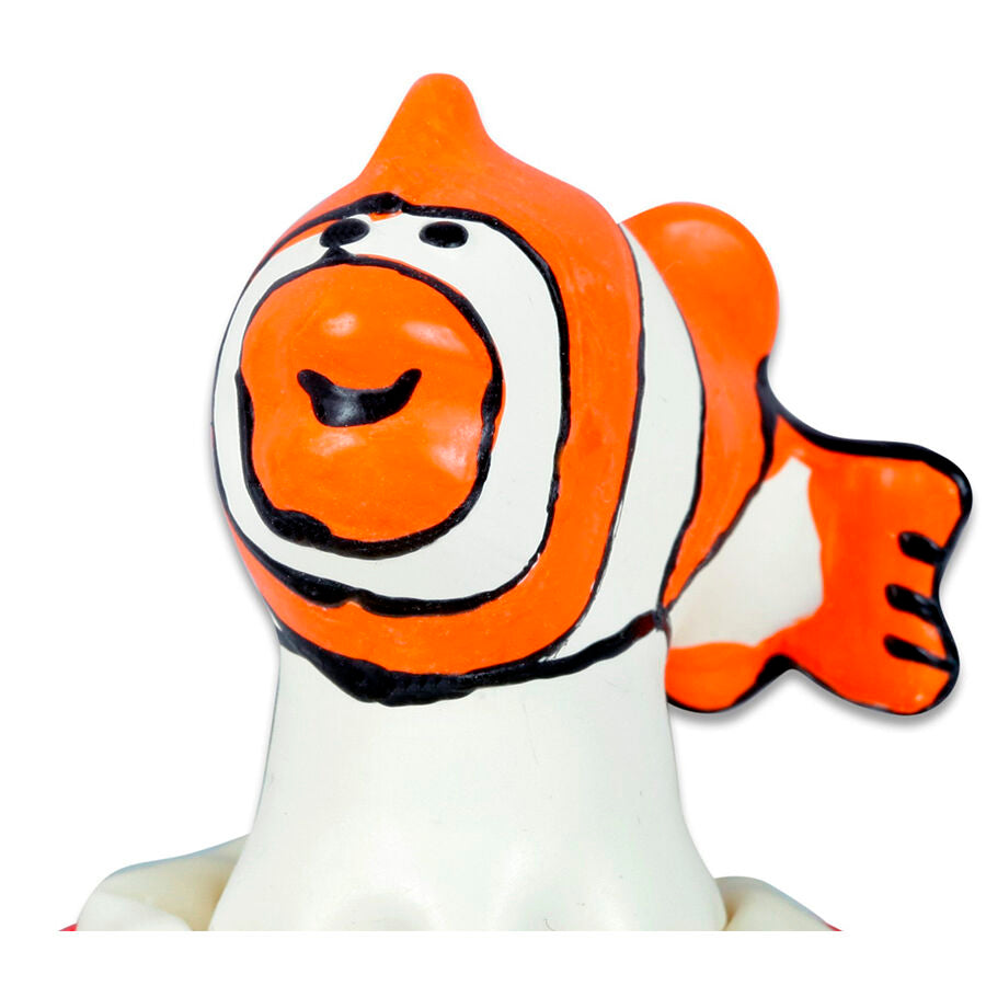 Preservativi dipinti a mano Pesce arancione di Condomerie