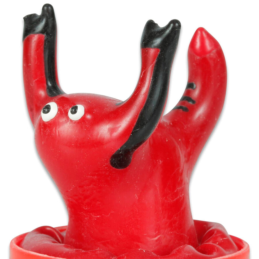 Preservativi dipinti a mano Scorpione rosso di Condomerie
