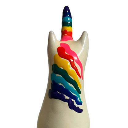 Preservativi dipinti a mano Unicorno arcobaleno di Condomerie, immagine 2