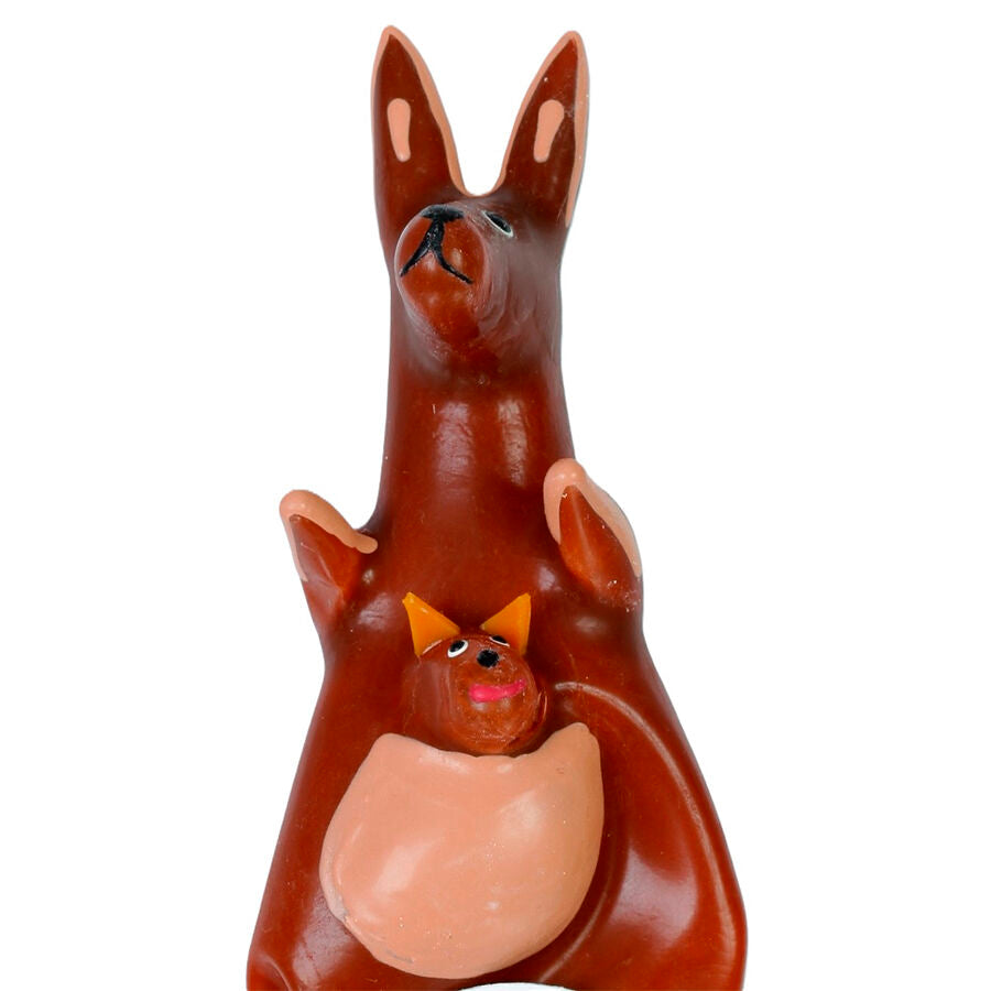Preservativi dipinti a mano modello Canguro XL di Condomerie