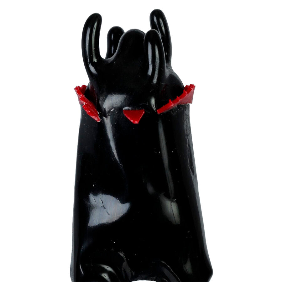 Preservativi dipinti a mano black Tower XL di Condomerie