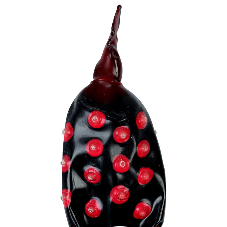 Preservativi dipinti a mano black Fakir XL di Condomerie