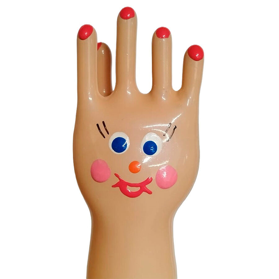 Preservativi dipinti a mano grande mano felice XL di Condomerie