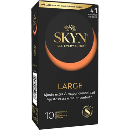 Preservativi large extra Adjustment 10 unità di Skyn