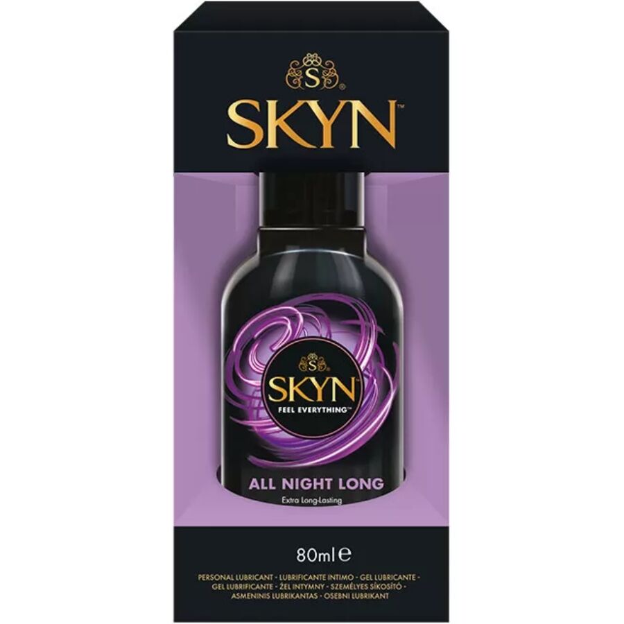 Lubrificante al silicone per tutta la notte 80 ml di Skyn