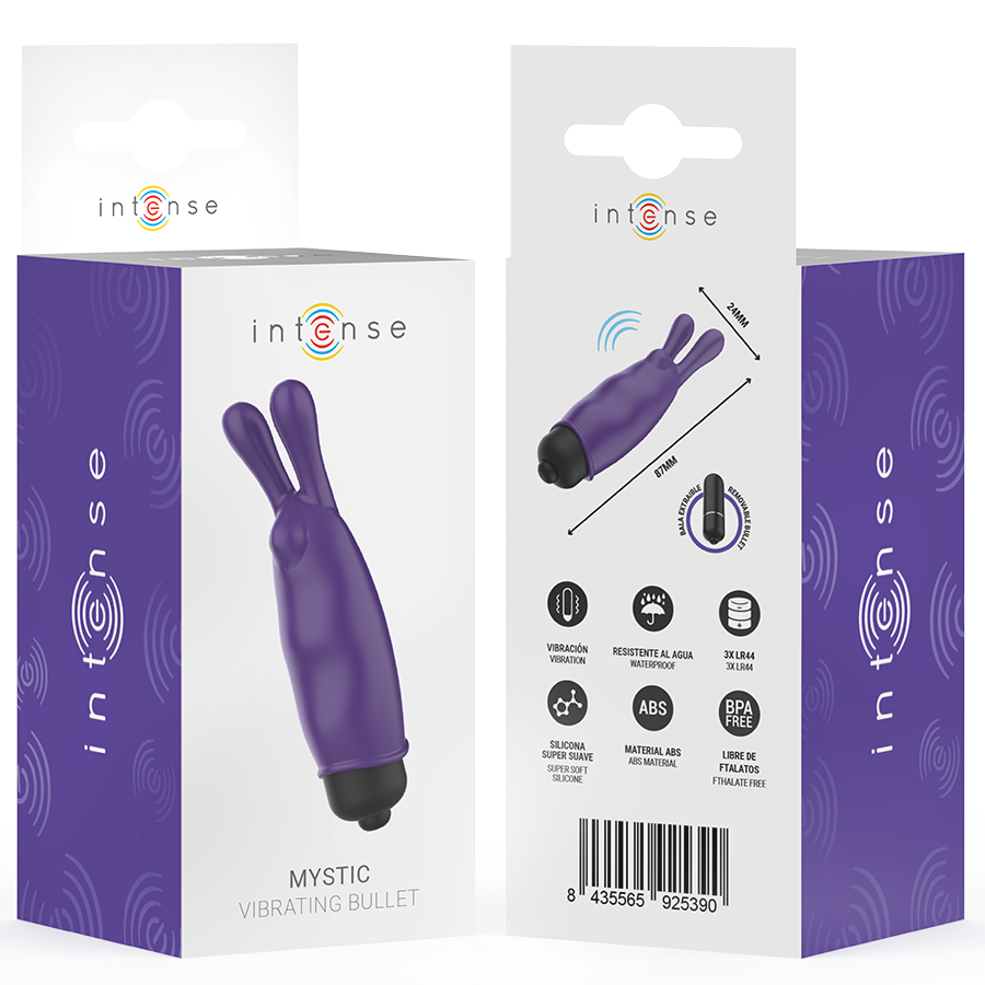 Bullet Mystic vibrating viola 8,7 x 2,4 cm di Intense, immagine 6