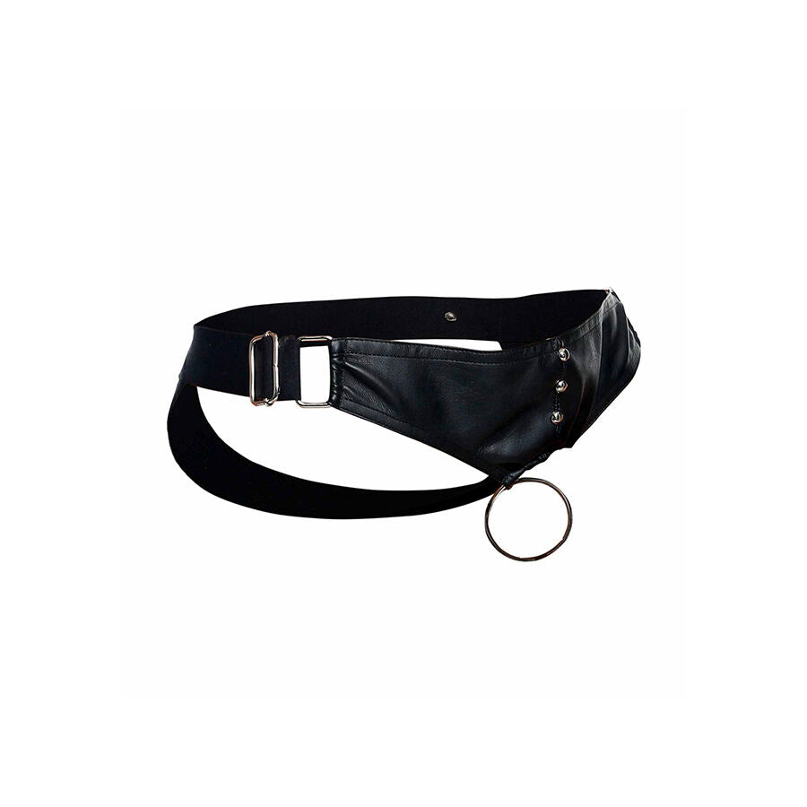 Jockstrap con anello per il Dngeon pene taglia unica di MOB, immagine 8