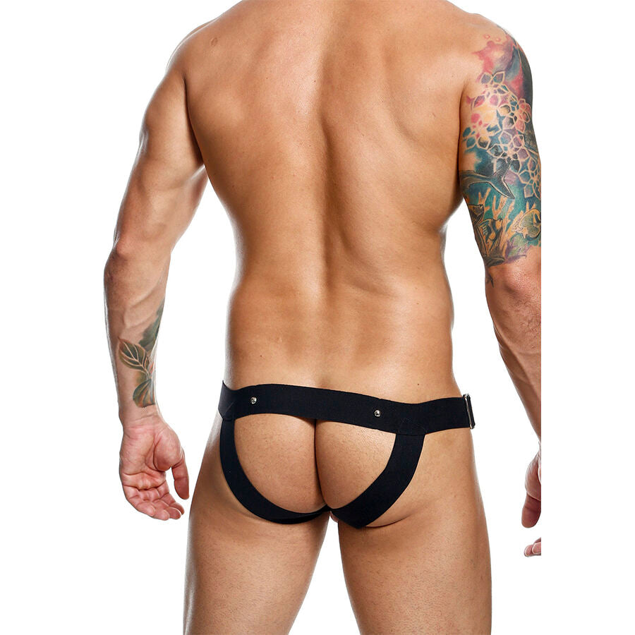 Jockstrap con anello per il Dngeon pene taglia unica di MOB, immagine 4