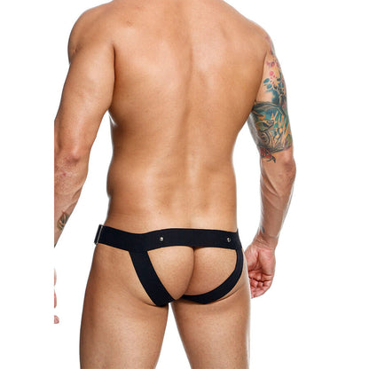 Jockstrap con anello per il Dngeon pene taglia unica di MOB, immagine 5