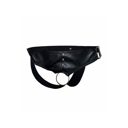 Jockstrap con anello per il Dngeon pene taglia unica di MOB, immagine 6