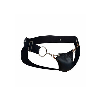 Jockstrap Dngeon nero a pressione taglia unica di MOB, immagine 8