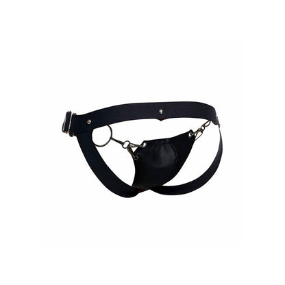 Jockstrap Dngeon nero a pressione taglia unica di MOB, immagine 9