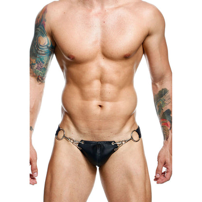 Jockstrap Dngeon nero a pressione taglia unica di MOB