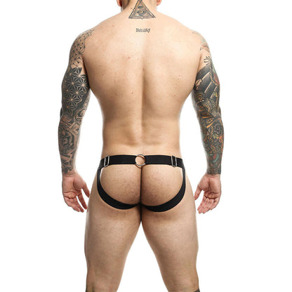 Jockstrap Dngeon rosso con catene taglia unica di MOB, immagine 6