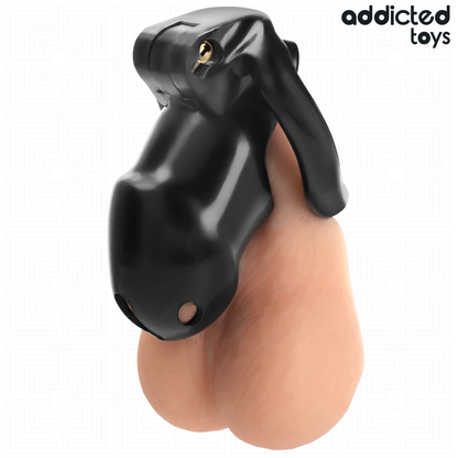 Gabbia per pene Mindnight Cell taglia M di Addicted Toys Locked, immagine 3