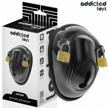Gabbia per pene senza chiave 11,5 cm di Addicted Toys Locked