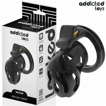Gabbia per pene sigillata Crypt 8 cm di Addicted Toys Locked