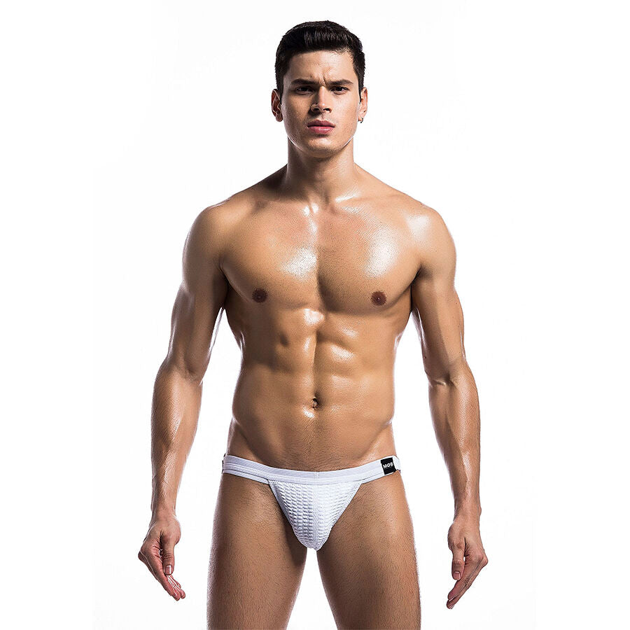 Costume da bagno jockstrap bianco fetish taglia S di MOB