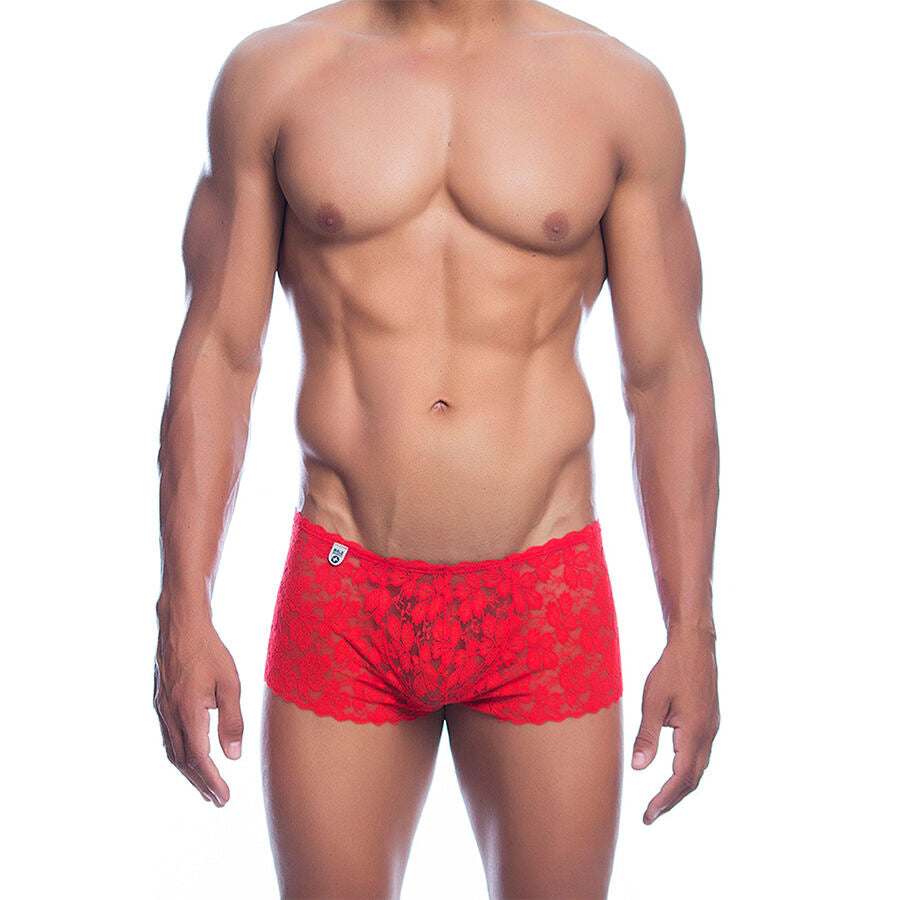 Boxer in pizzo rosso taglia S/M di MOB