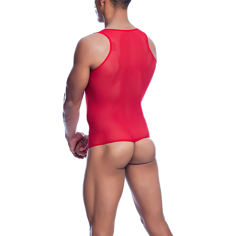 Bodysheer rosso trasparente taglia S/M di MOB, immagine 3