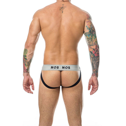 Jock bianco a righe classiche taglia S di MOB, immagine 6