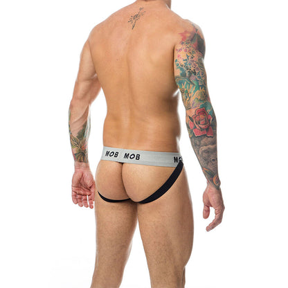 Jock bianco a righe classiche taglia XL di MOB, immagine 4