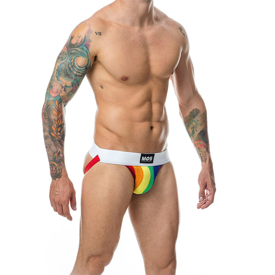 Jock stripe classico arcobaleno taglia M di MOB, immagine 3
