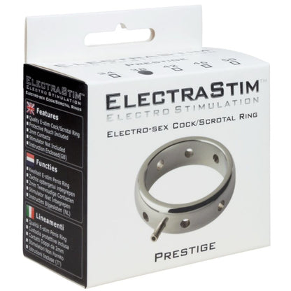 Anello Elettromagnetico per pene in metallo prestige 42 mm di Electrastim, immagine 4