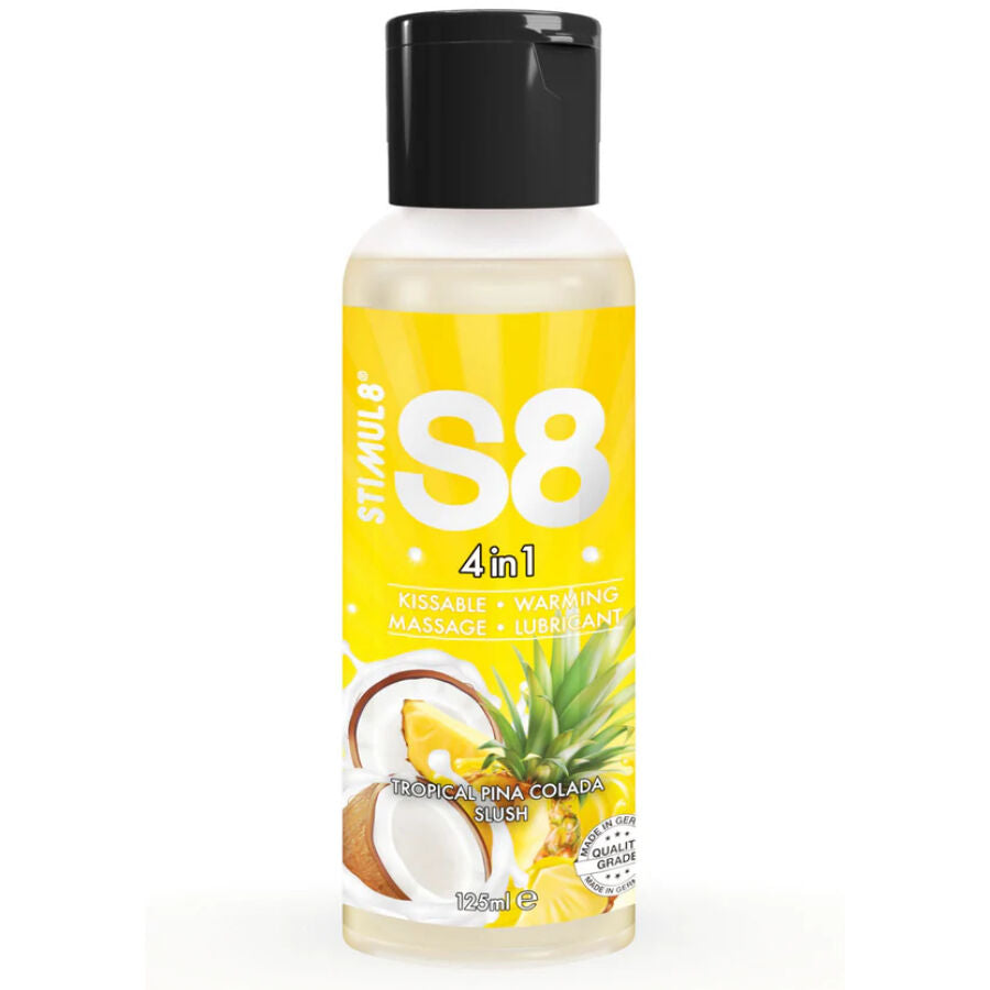 Lubrificante S8 4 in 1 per dessert pina colada 125 ml di Stimul8