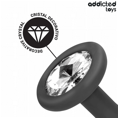 Set di 3 tappi anali con gioiello di Addicted Toys, immagine 3