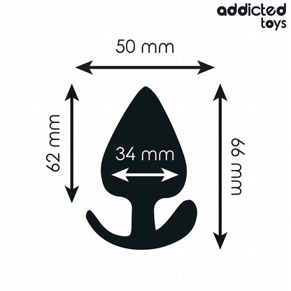 Tappo anale taglia M 6,6 cm di Addicted Toys, immagine 4